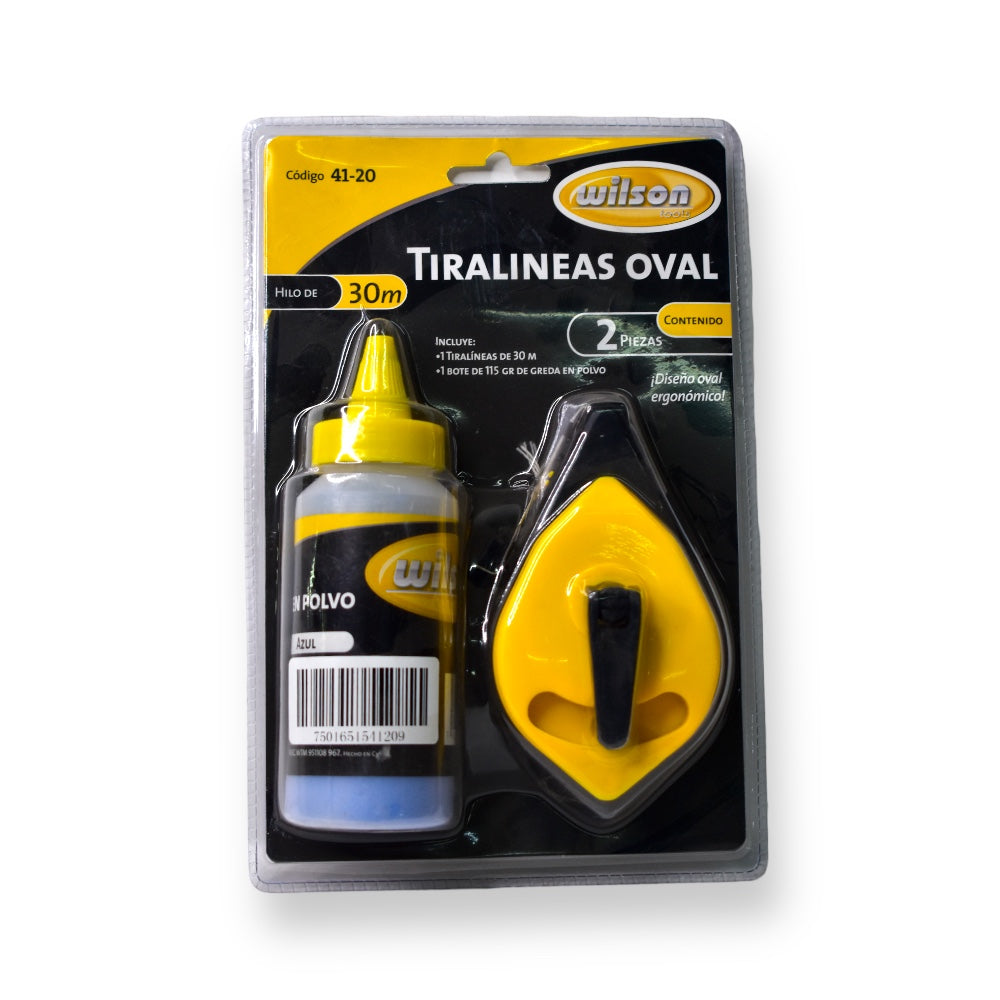 Tiralíneas Tipo Handle y Oval de 30 mts, con Polvo - Oval