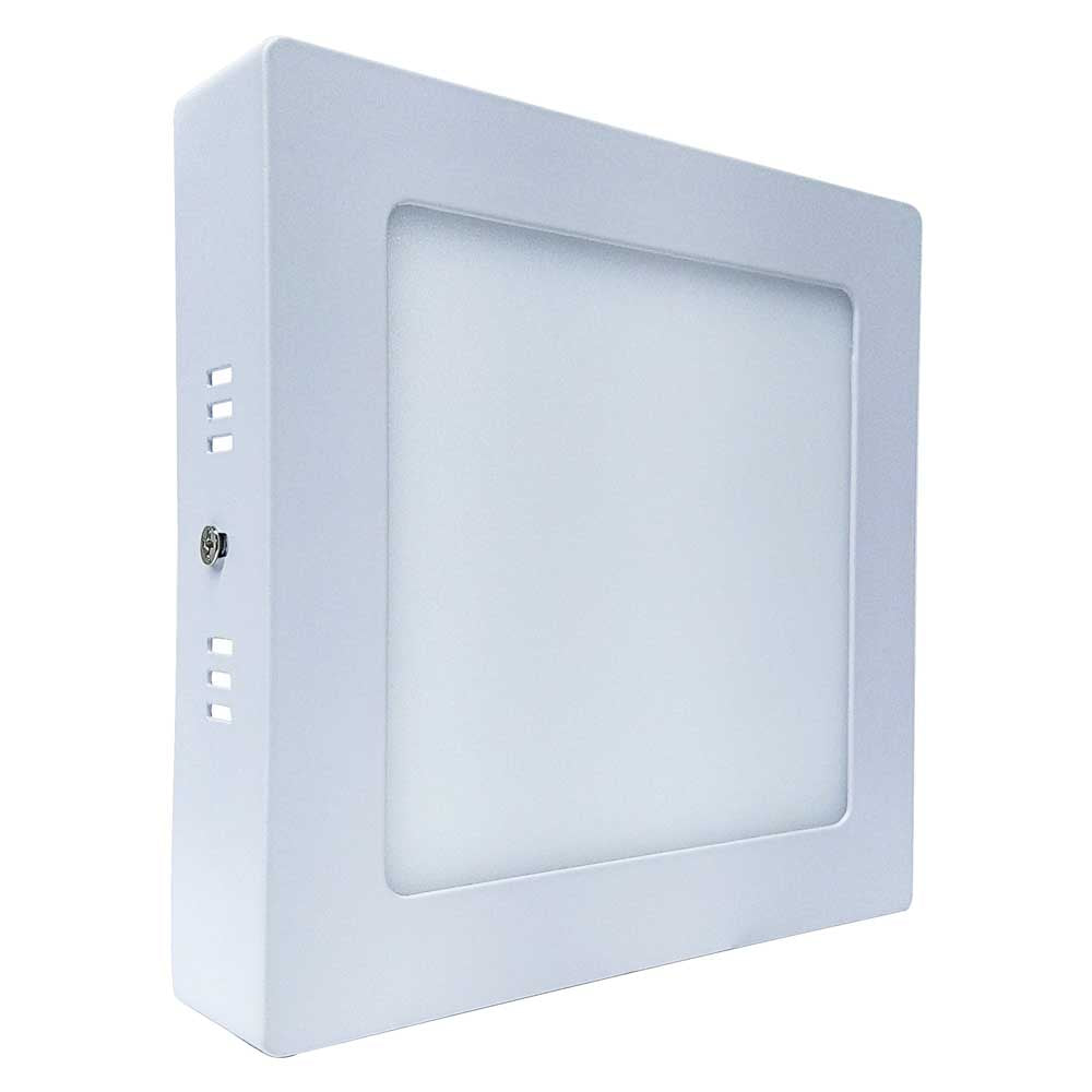 Panel Cuadrado de Luz Led Fria 12 w