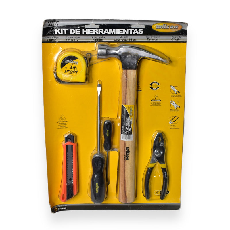 Kit de Herramientas 6 pzs