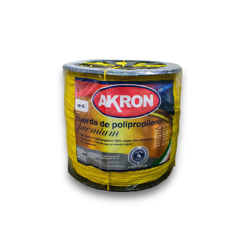 Cuerda de Polipropileno Premium  Akron 44-55 | 100% Virgen | 4mm | 3/16"