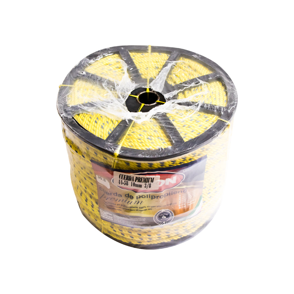 Cuerda de Polipropileno Premium Akron 44-58| 100% Virgen | 10mm | 3/8"