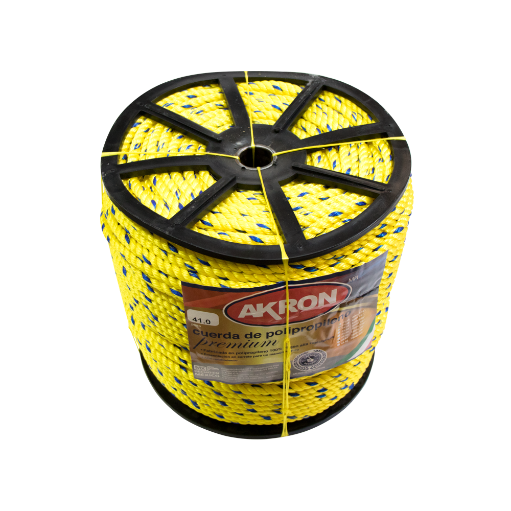 Cuerda de Polipropileno Premium  Akron 44-61 | 100% Virgen | 16mm | 5/8"