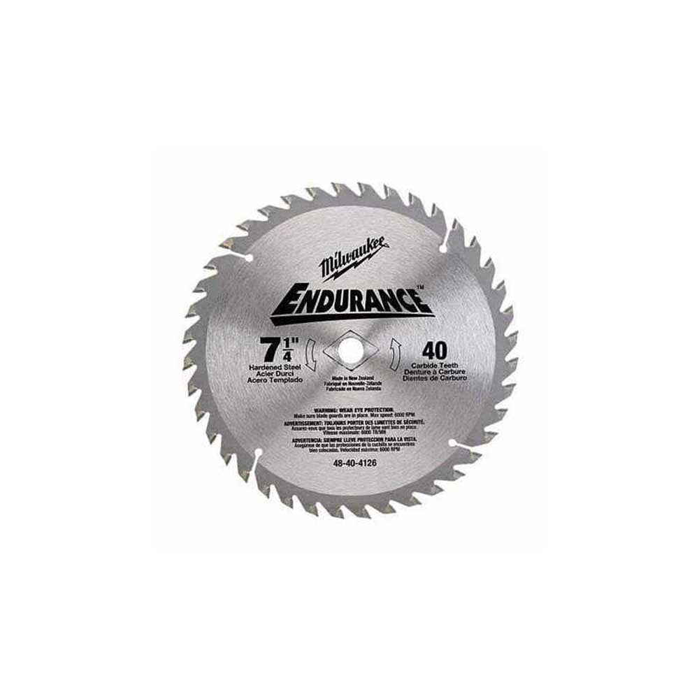 Disco Sierra Circular 7-1/4" 48 Dientes Milwaukee