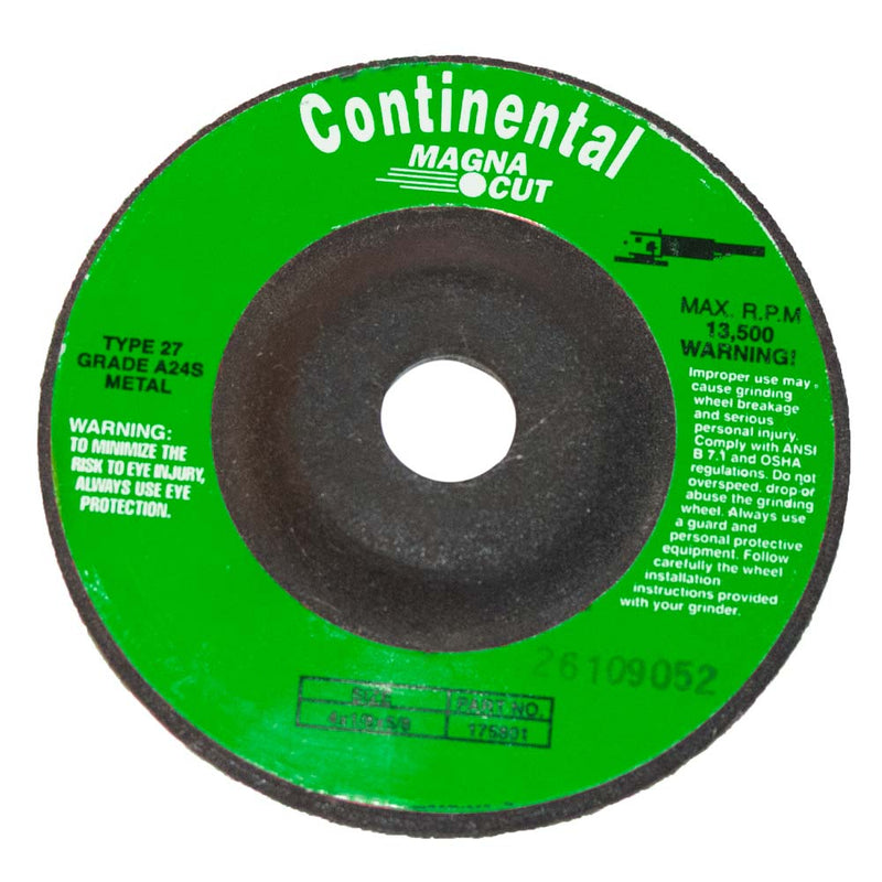 Disco de Corte para Metal - Varias Medidas - 4 x 1/8 x 5/8"