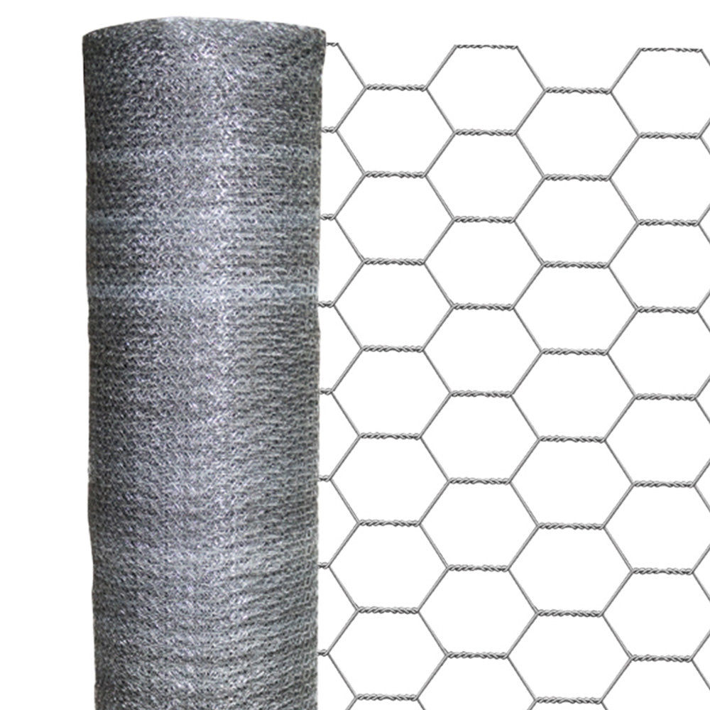 Malla Hexagonal Akron 60-02 | Alto 0.90m | Largo 45m | Abertura 20mm | Calibre 22