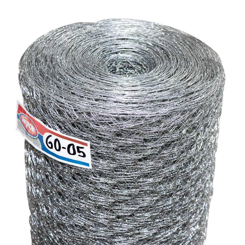 Malla Hexagonal Akron 60-05 | Alto 1.20m | Largo 45m | Abertura 25mm | Calibre 22
