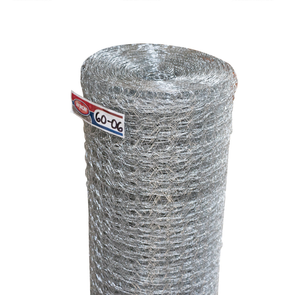 Malla Hexagonal Reforzada Akron 60-06R | Alto 1.50m | Largo 45m | Abertura 25mm | Calibre 22