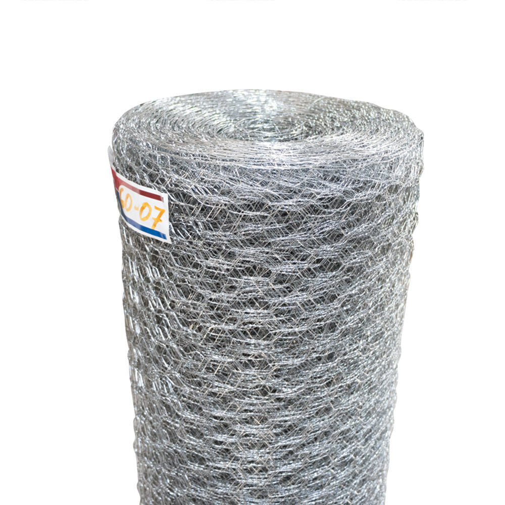 Malla Hexagonal Reforzada Akron 60-07R | Alto 1.75m | Largo 45m | Abertura 25mm | Calibre 22