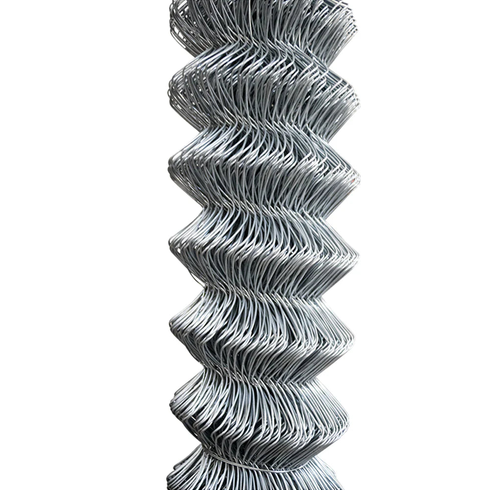 Malla Ciclónica Galvanizada de Acero Akron 60-26 | Medida 1.75x20m | Abertura 63mm | Calibre 12.5