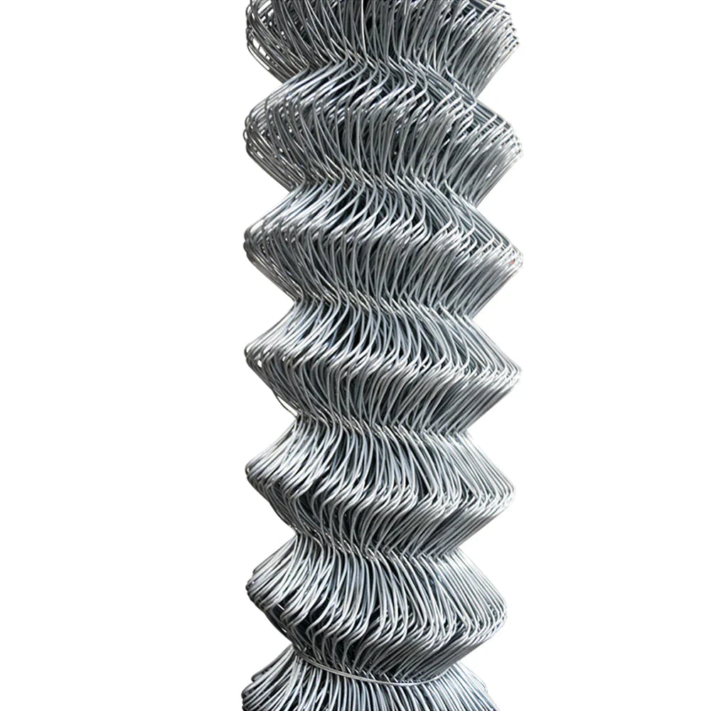 Malla Ciclónica Galvanizada de Acero Akron 60-24 | Medida 1.25x20m | Abertura 63mm | Calibre 12.5