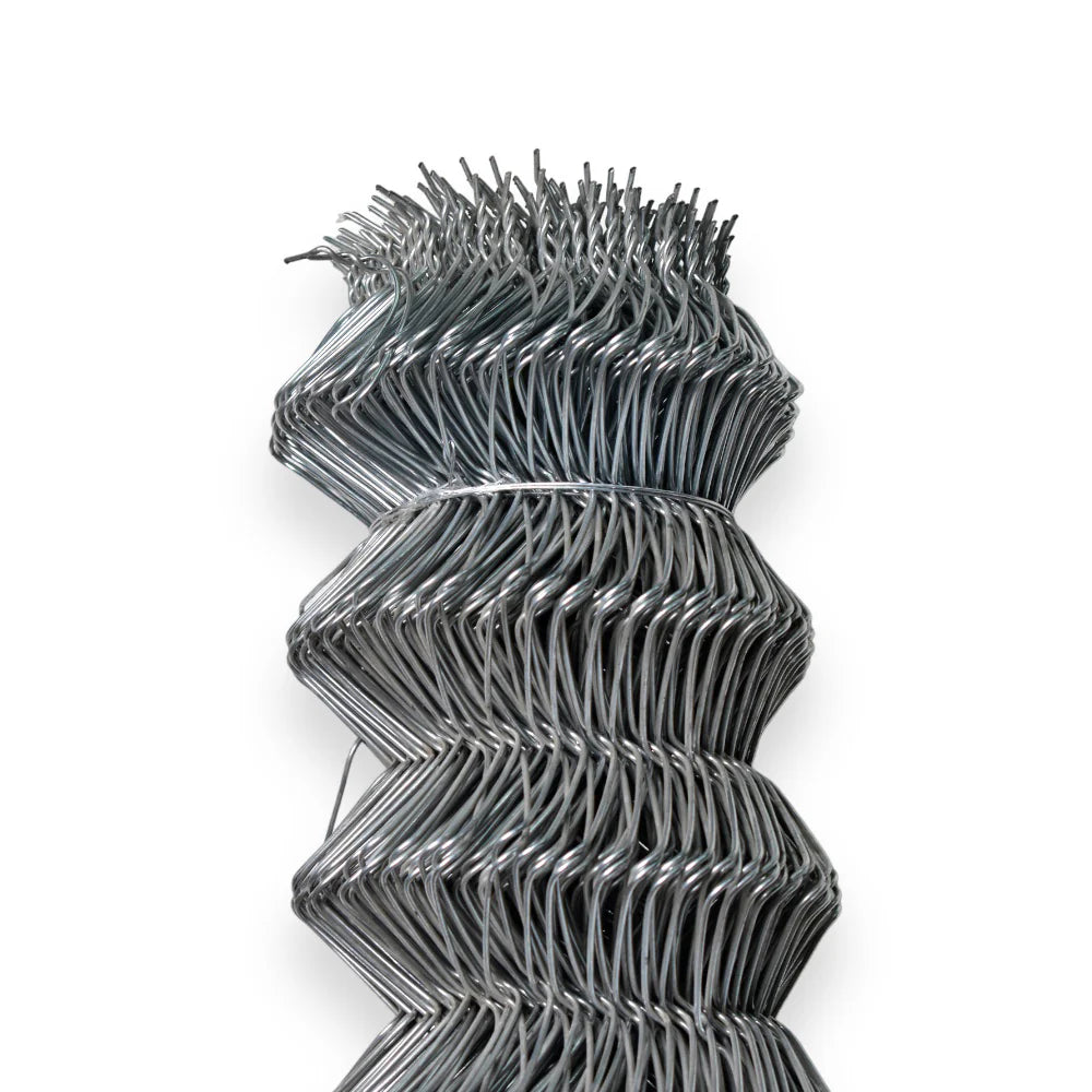 Malla Ciclónica Galvanizada de Acero Akron 62-43 | Medida 1x20m | Abertura 69mm | Calibre 12.5