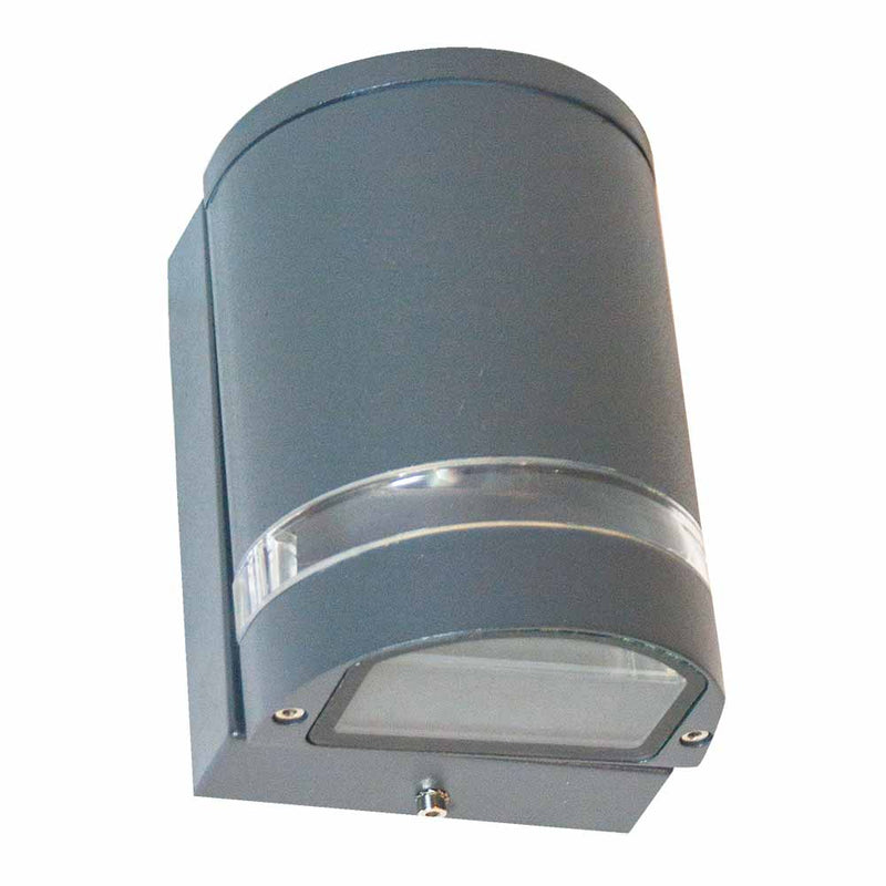 Aplique de Pared Exterior 1x GU10 - Gris mate