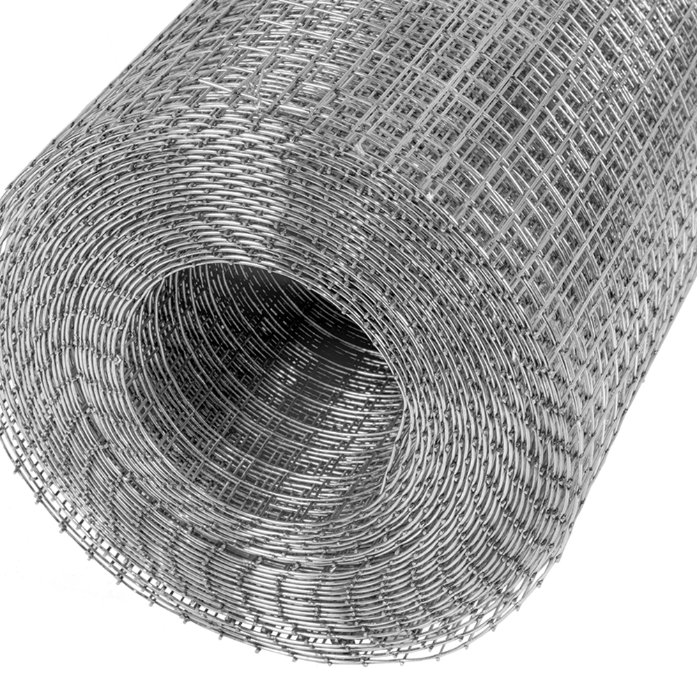 Malla Criba Reforzada Galvanizada Akron 61-15R | Medida 2x2 | Largo 10m | Calibre 20