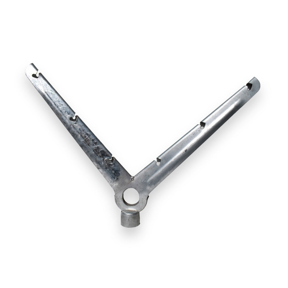 Espada integral 3" x 1 5/8” (73mm x 45mm)