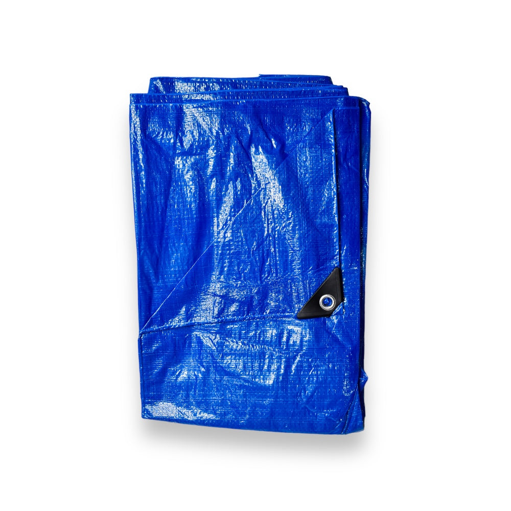 Lona Azul Varias Medidas 1.82mts a 6.09 mts - 3.04 x 3.04 mts