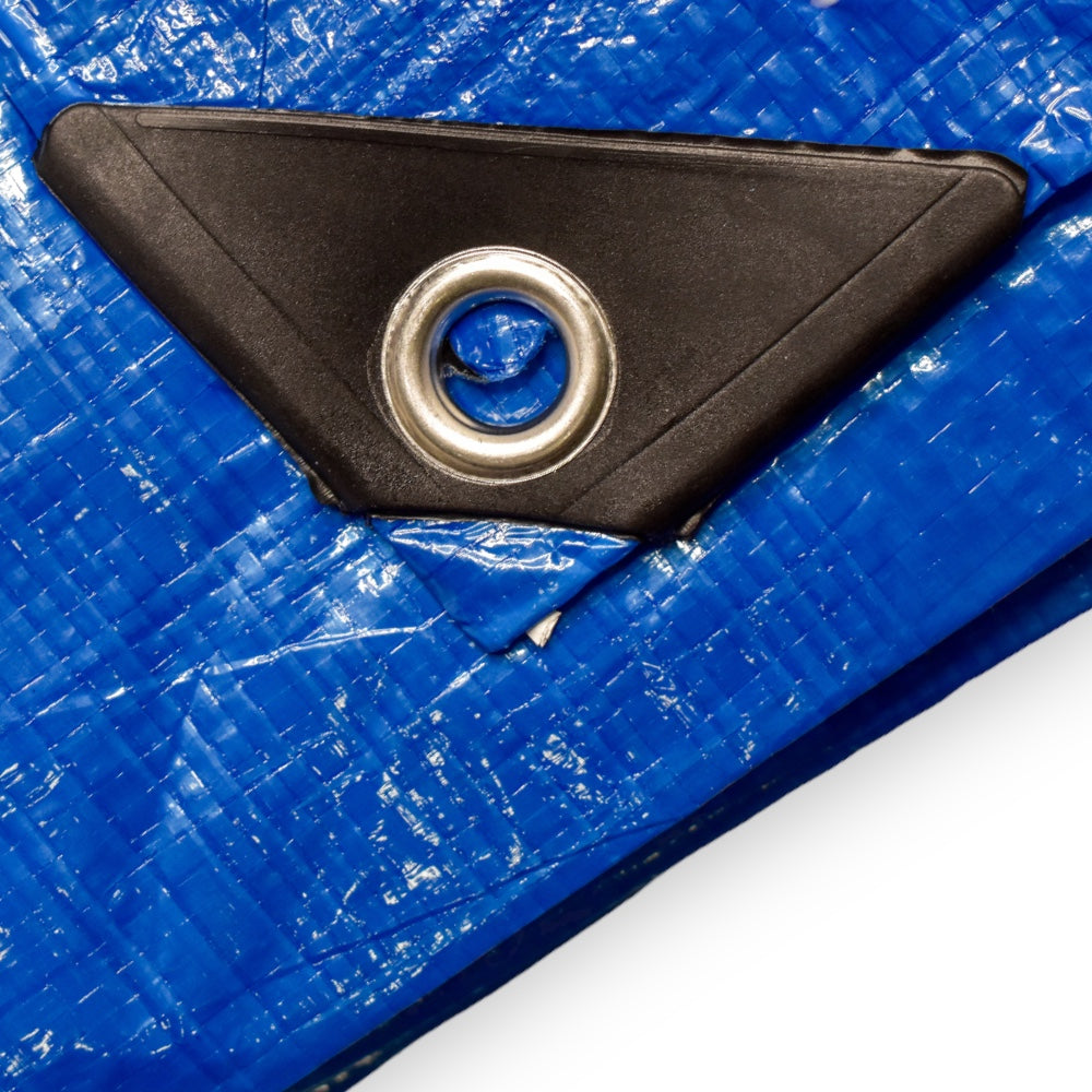 Lona Azul Varias Medidas 1.82mts a 6.09 mts - 3.04 x 3.04 mts