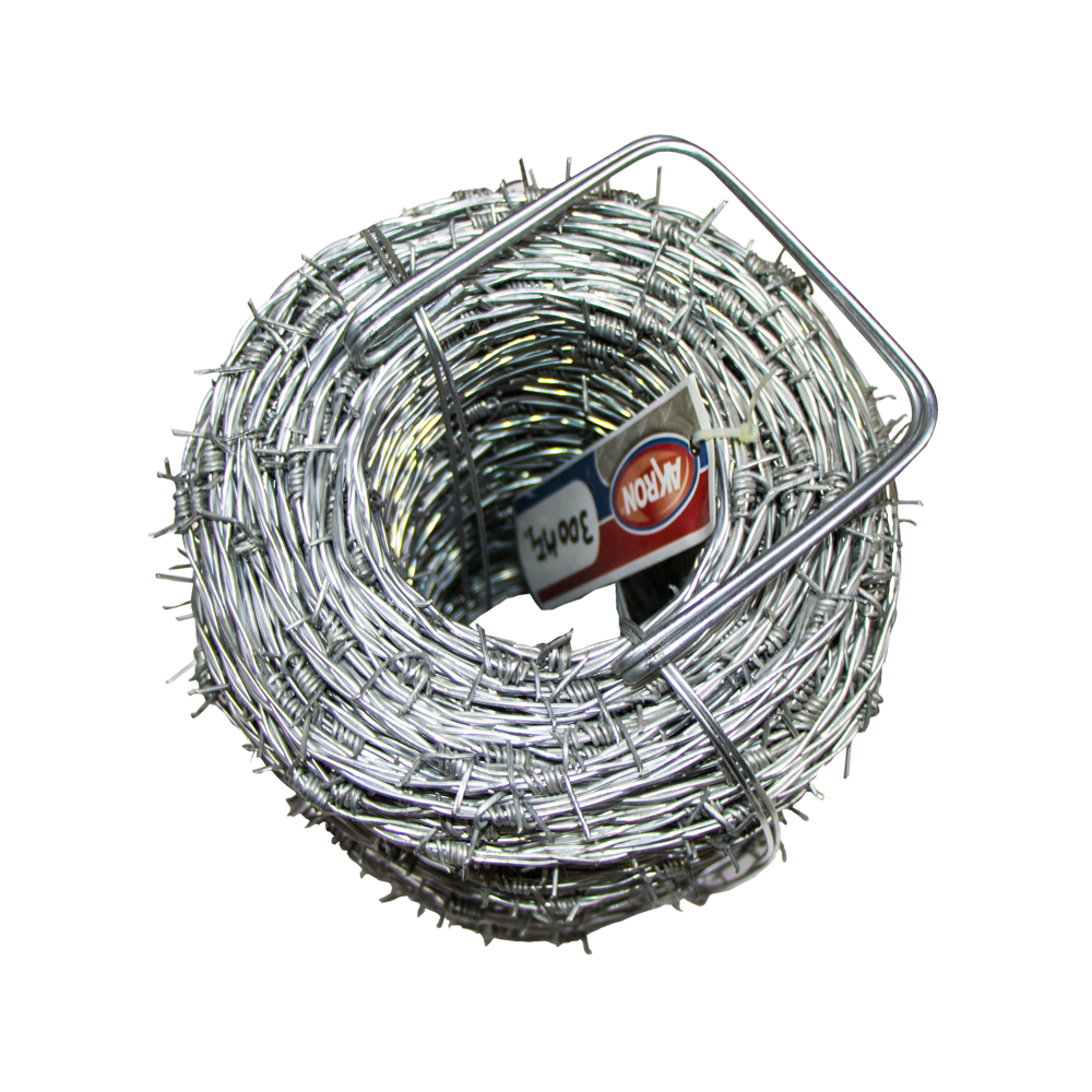 Alambre de Púas  Akron 63-90 | Calibre15.5 (1.8mm) | Tipo Delta 300 m