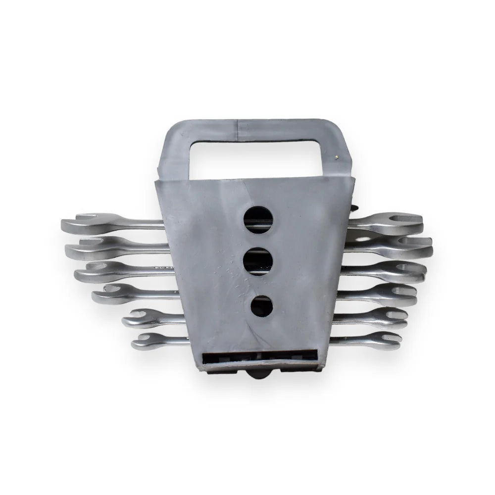 Juego de Llaves Combinadas 65-48 | 5 Piezas | Estándar | Cromo Vanadio  | Acabado Plateado