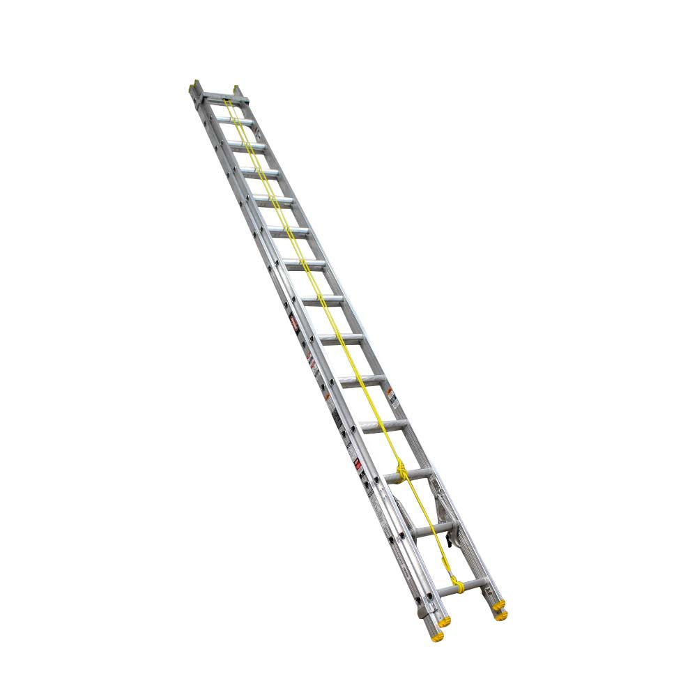Escalera De Extensión Akron 77-31 | De Aluminio | Tubular | 4.27m A 7.62m | 28 Escalones | Uso Profesional | Tipo ll | Capacidad De Carga 175kg