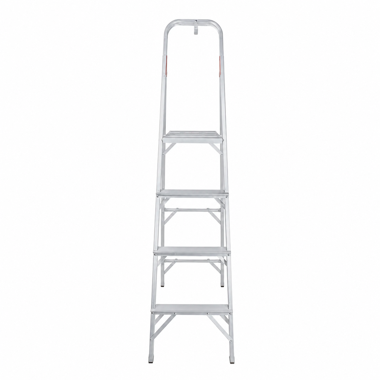 Escalera Taburete Akron 77-83 | De Aluminio | Altura 1.15m | 3 Peldaños | Uso Comercial (Tipo III)