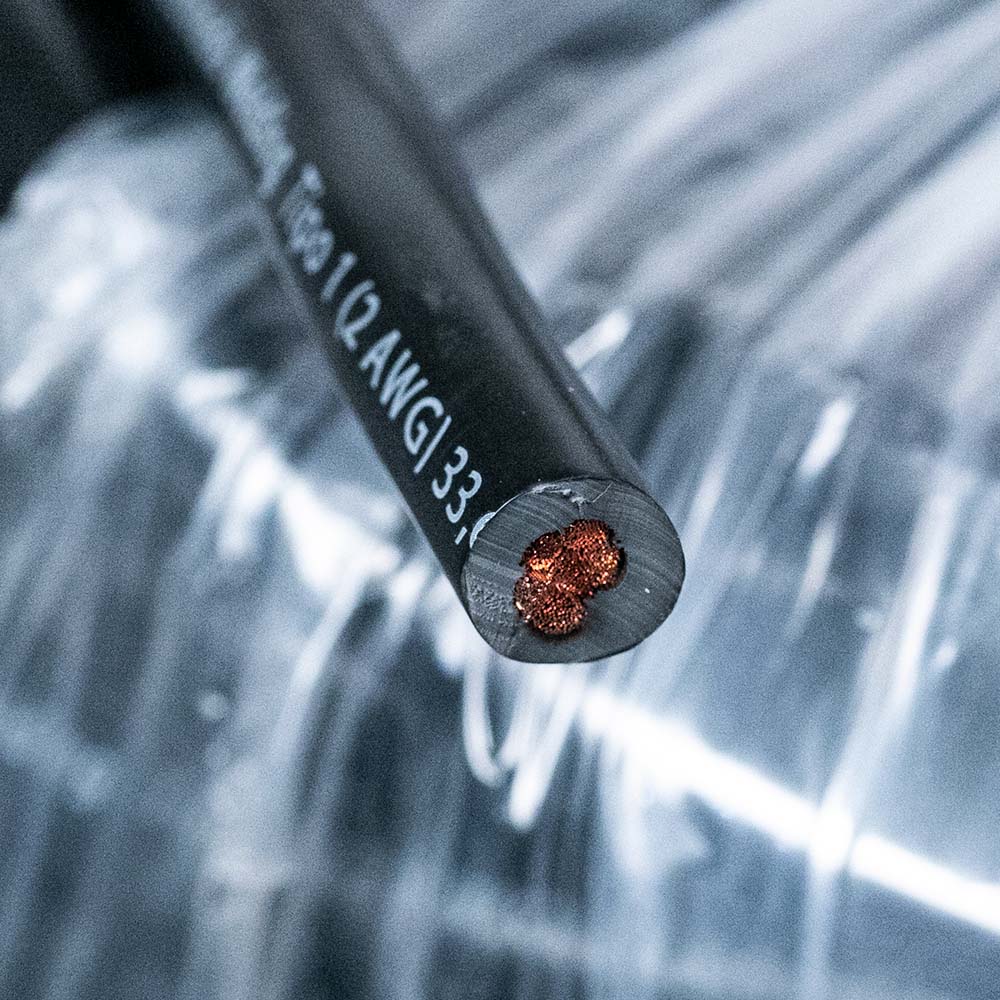 Rollo de Cable para Soldadora Akron 78-16/100 | Calibre 2 AWG |  100 m