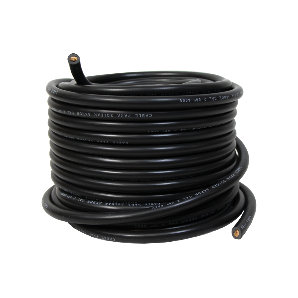 Rollo de Cable para Soldadora Akron 78-16/100 | Calibre 2 AWG |  100 m