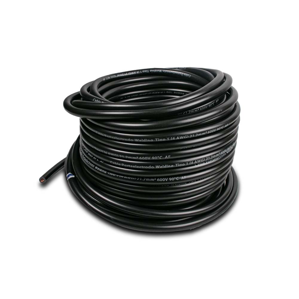 Rollo de Cable para Soldadora Akron 78-17 | Calibre 4 AWG |  25 m