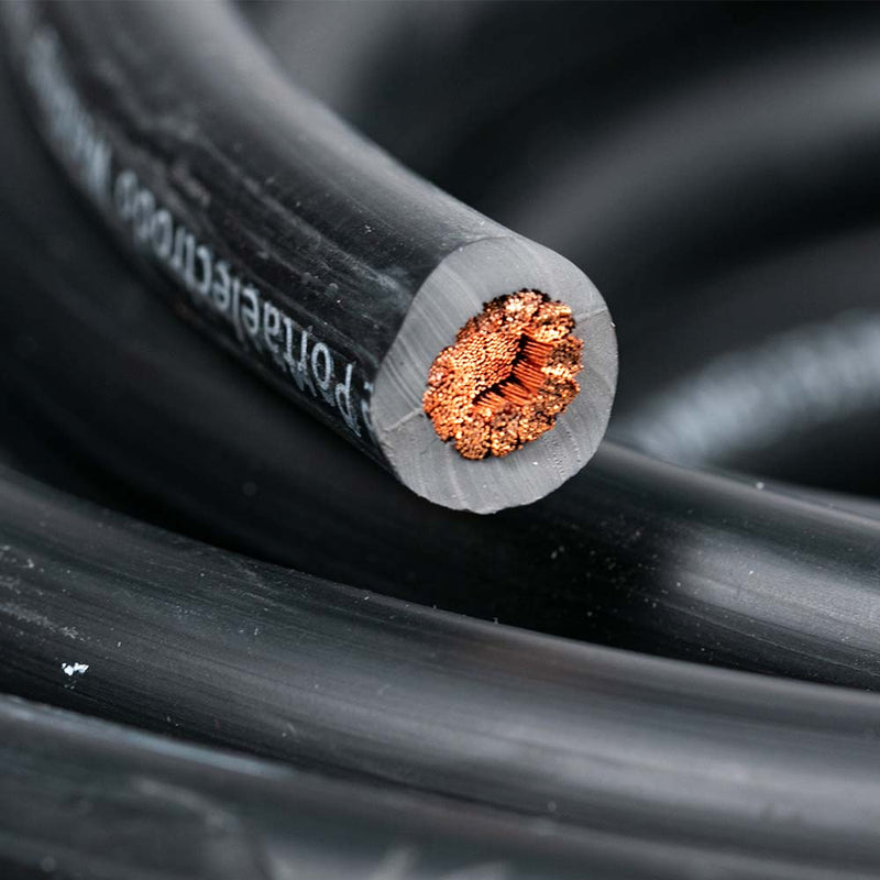 Rollo de Cable para Soldadora Akron 78-18 | Calibre 1/0 AWG | 25 m