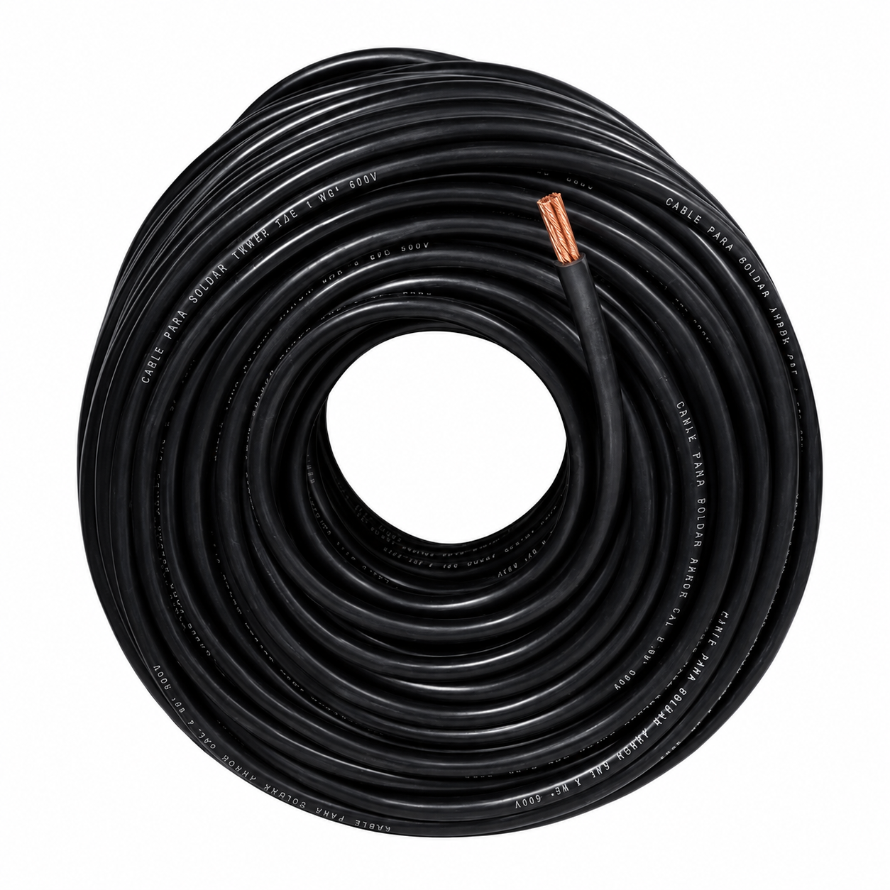 Rollo de Cable para Soldadora Akron 78-19/100 | Calibre 2/0 AWG |  100 m