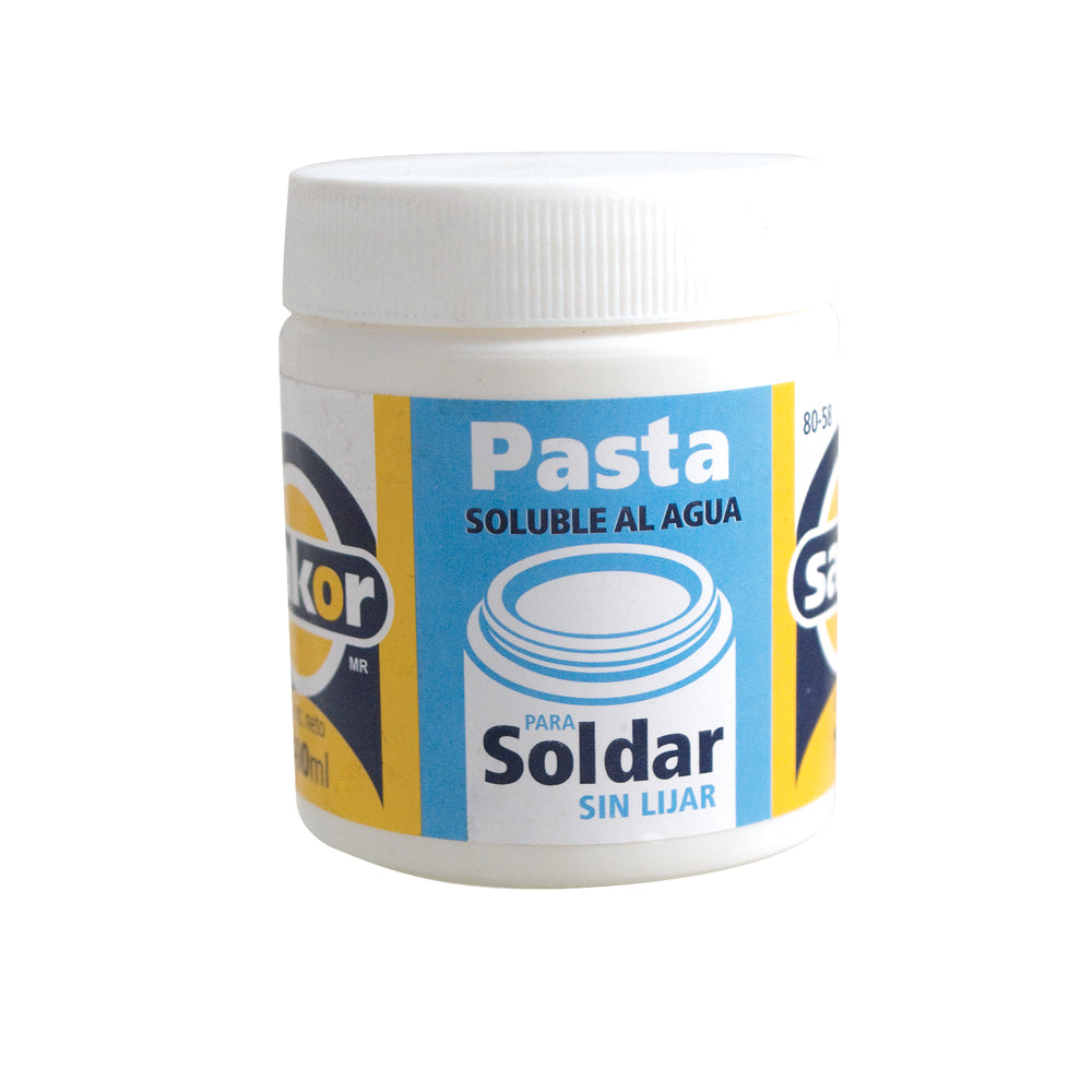 Pasta para Soldar Sakor 80-58 | Blanca 100ml