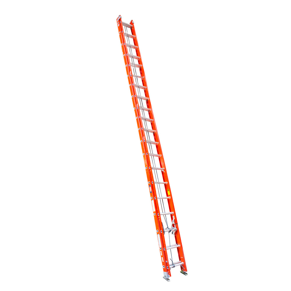 Escalera De Extensión Akron 81-28 | Fibra De Vidrio | 6.10m A 10.68m | 40 Escalones | Uso Industrial Pesado | Tipo lA | Capacidad De Carga 225kg