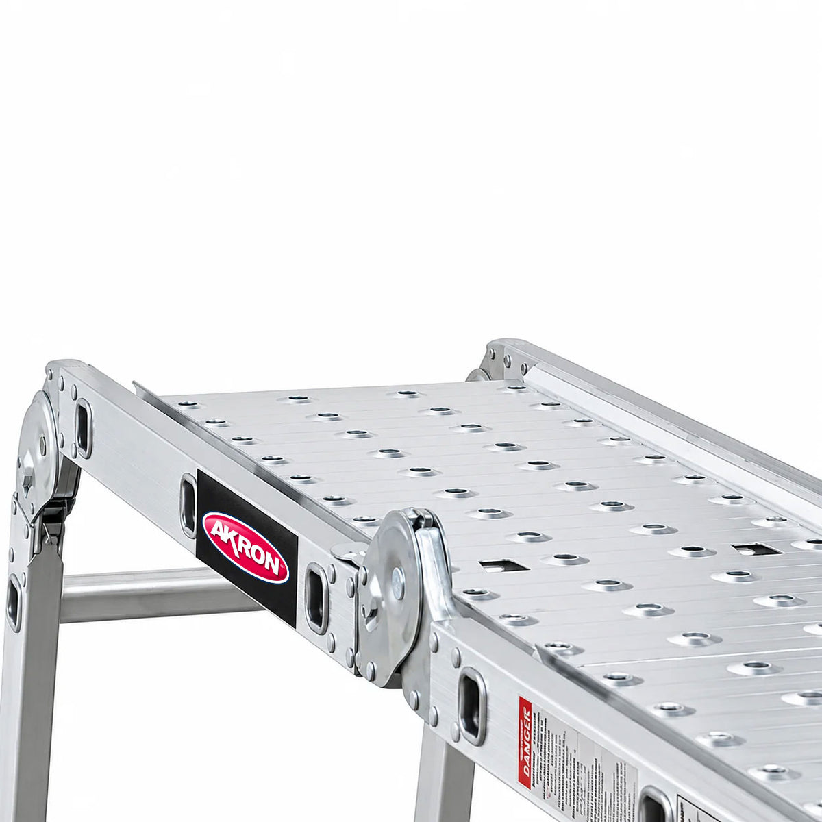 Escalera Multiposiciones Akron 81-967 | De Aluminio | Recta 3.19m | 10 Escalones | Uso Profesional | Tipo ll | Capacidad De Carga 175kg