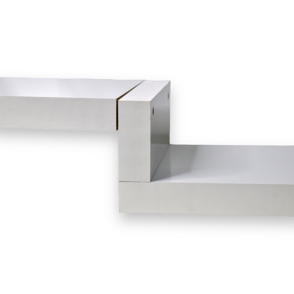 Repisa Z Tendenza 4 - 4x25x100CM - Blanco