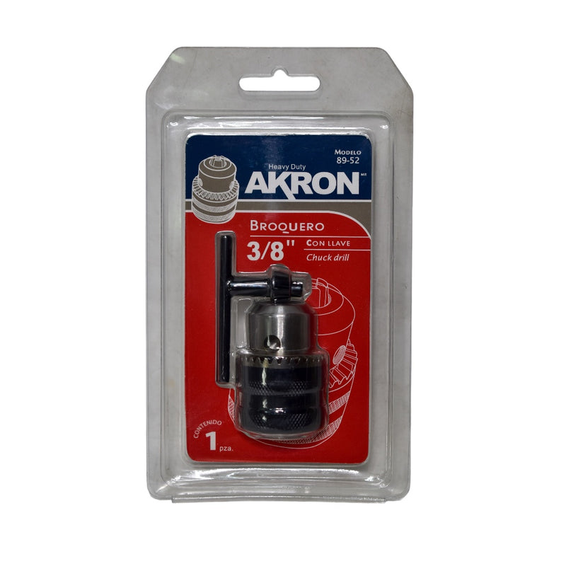 Broquero Akron 89-52 | con llave | 3/8"