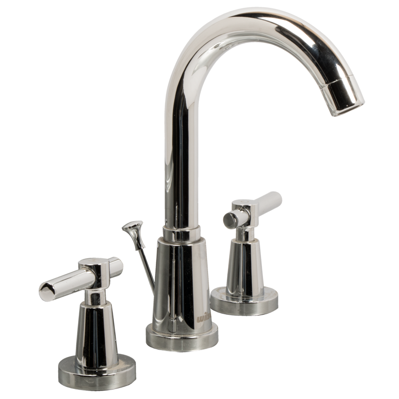 Mezcladora para Lavabo de Cocina con 8” Mod. Pisa - Cromo