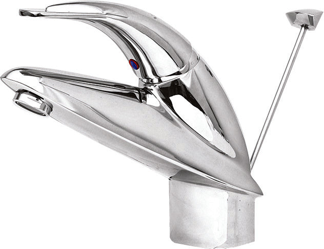 Mezcladora para Lavabo con Desagüe | Wilson | 90-22 | Mod. Biella | Cromo