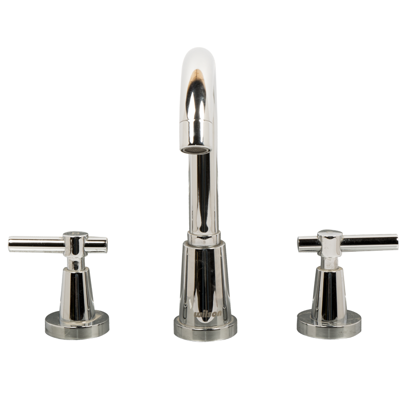 Mezcladora para Lavabo 8” Mod. Soria - Cromo