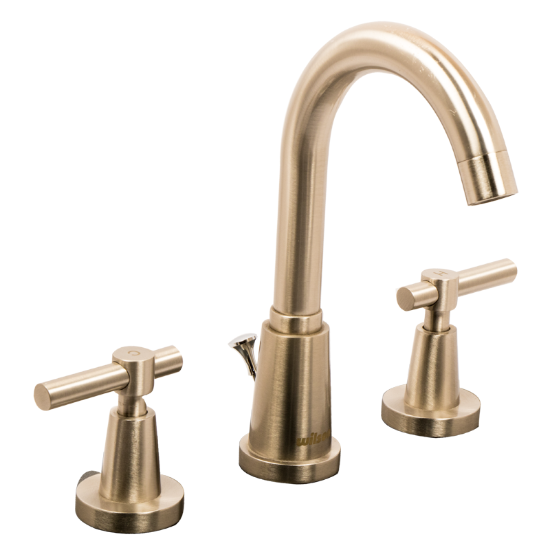 Mezcladora para Lavabo | Wilson | 90-33 | 8” | Mod. Soria | Satín