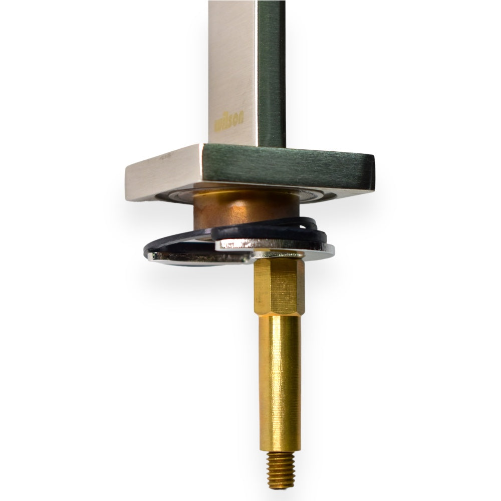 Juego de 2 Manerales para Regadera Mod. Roquet, Acabados en Cromo y Satinado - Cromo Oro