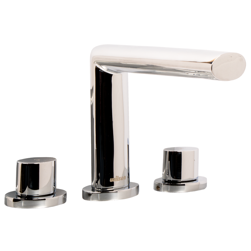 Mezcladora para Lavabo | Wilson | 90-36 | 8” | Mod. Aude | Cromo