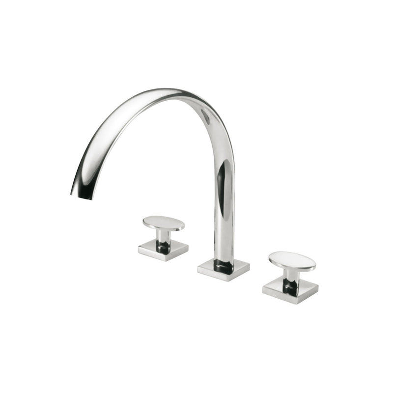 Mezcladora para Lavabo | Wilson | 90-41 | 8" | Mod. Bari | Cromo