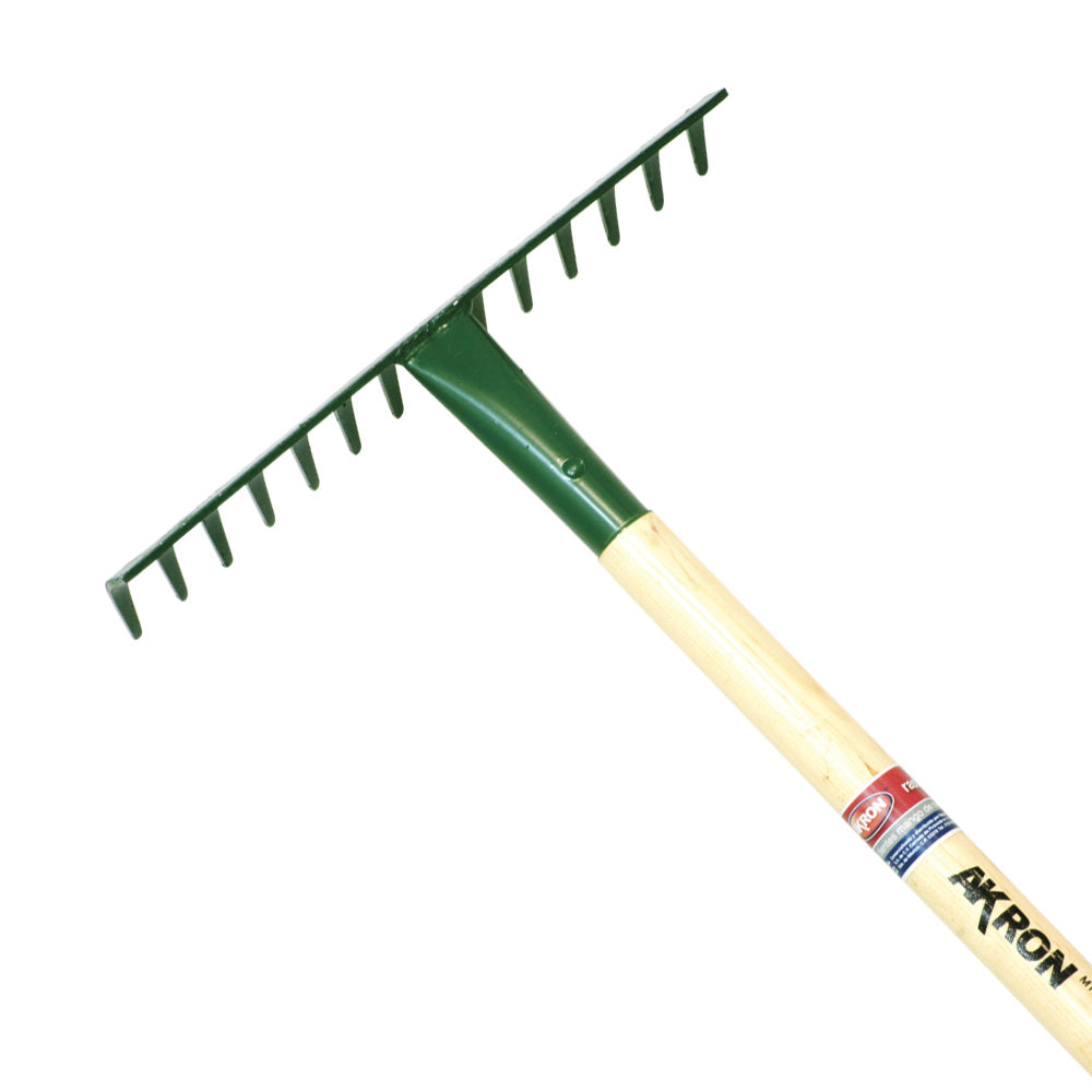 Rastrillo Mango de Madera 1.22mts, 14 dientes