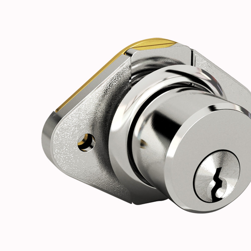 Cerradura para Mueble Akron AKR-21C | 21/Cromada