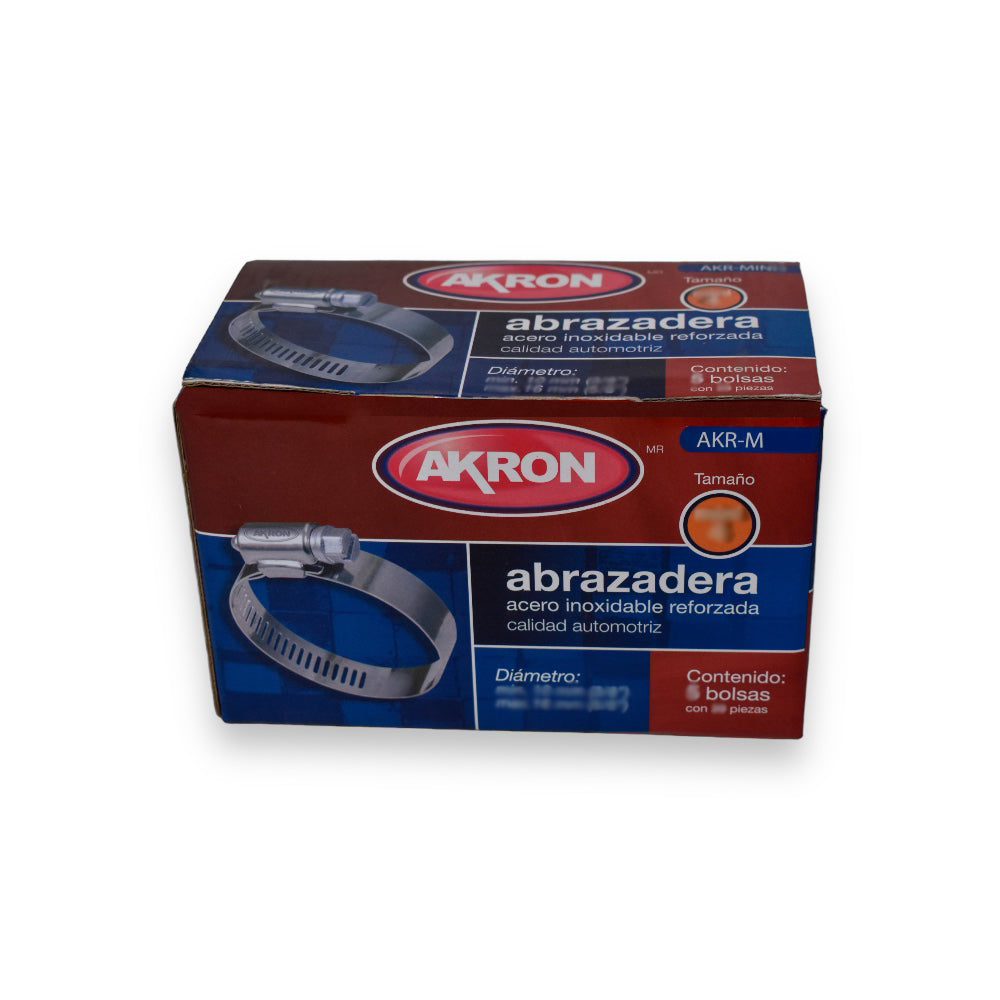Abrazaderas de Acero Akron AKR-M28 | 2 1/4" | 10 piezas