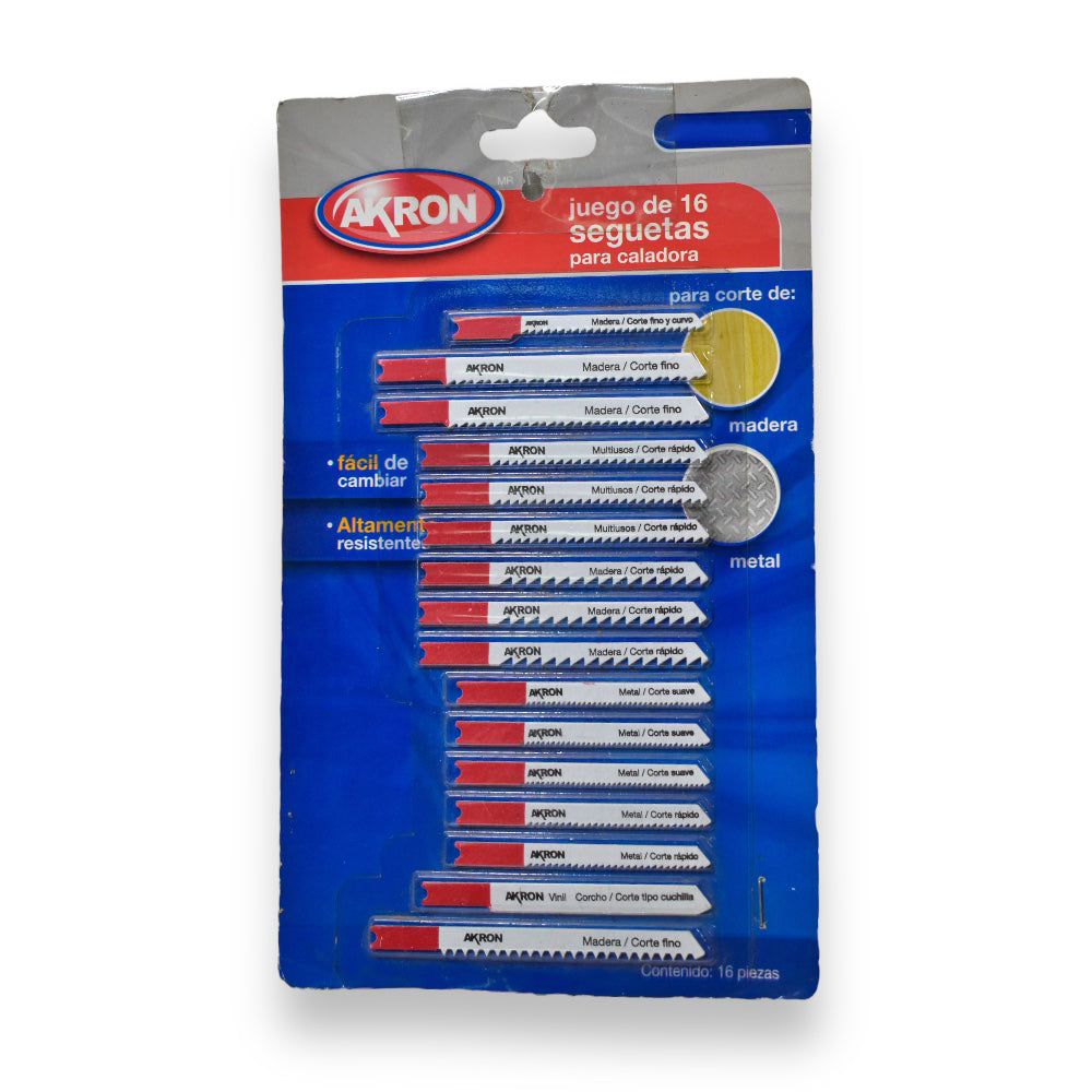 Segueta para Caladora, Zanco T - U, 5 Piezas - Zanco T