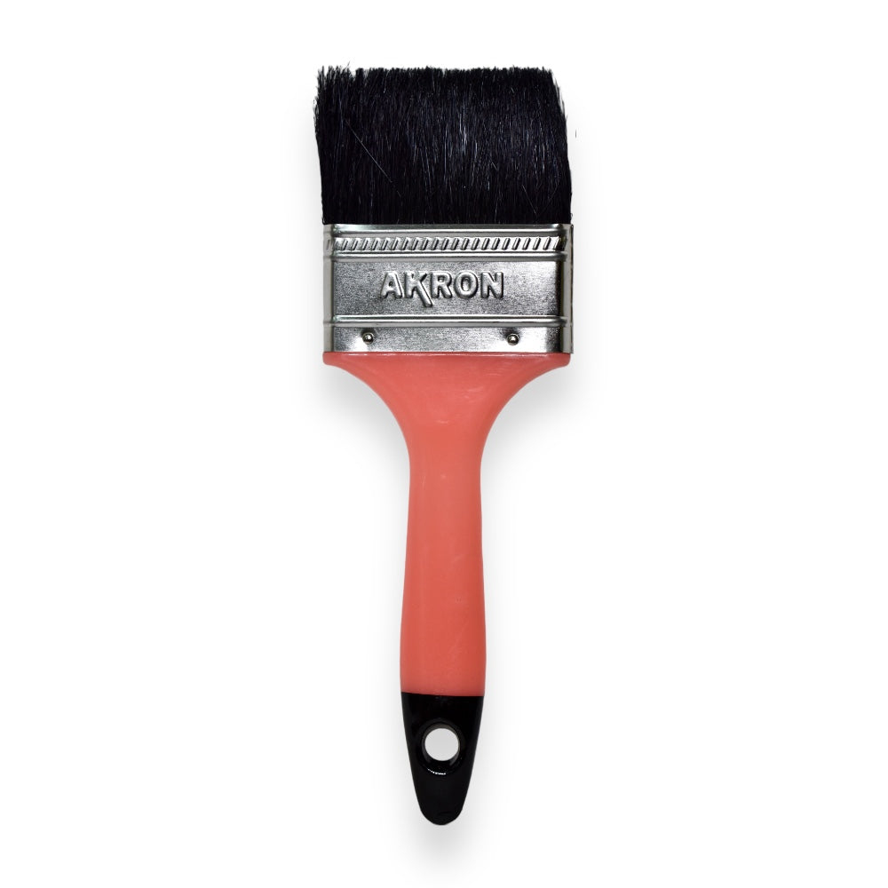 Brocha Cerda Natural 1/2", 1 1/2", 2 1/2", 5", 6", con Mango Plástico - 2 1/2"