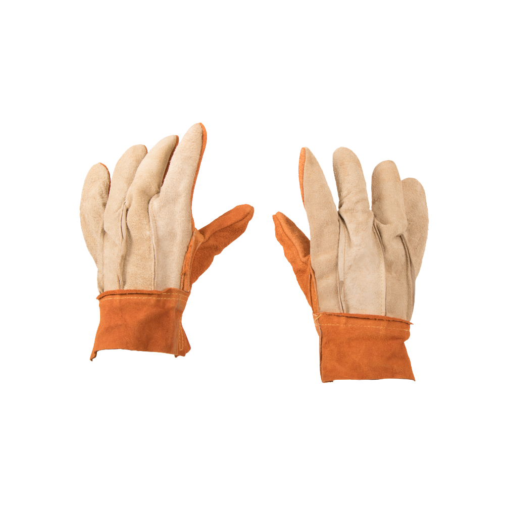 Guante de Carnaza Akron AKR77-GCC | para Soldar | Uso Rudo | Guante Corto