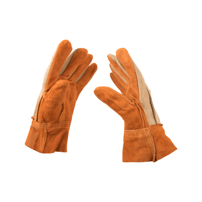 Guante de Carnaza para Soldar Uso Rudo - Guante Corto