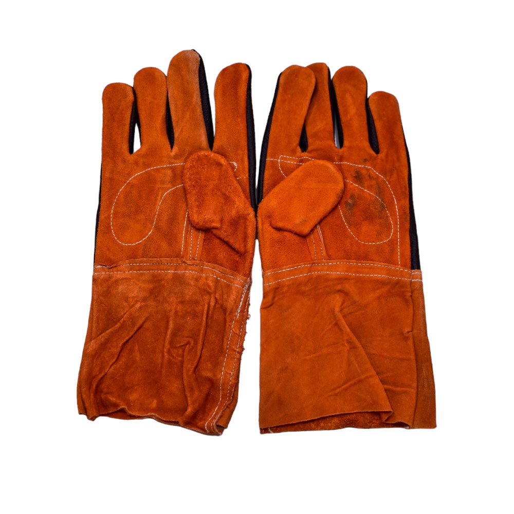 Guante de Carnaza Akron AKR77-GCL | para Soldar | Uso Rudo | Guante Largo