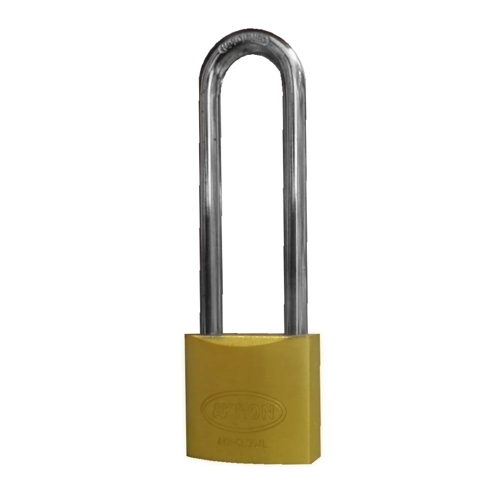 Candado de Latón Pulido Akron AKR-CL30XL | Gancho XL  | 30 mm